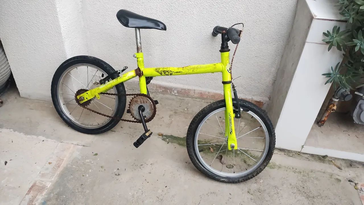 Bicicleta aro 16 com rodas de alumínio  - Foto 5