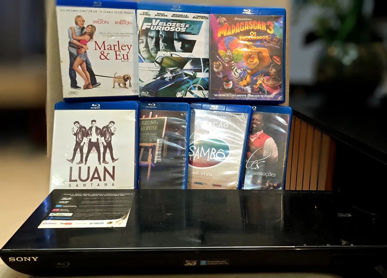 Vende-se blu-ray