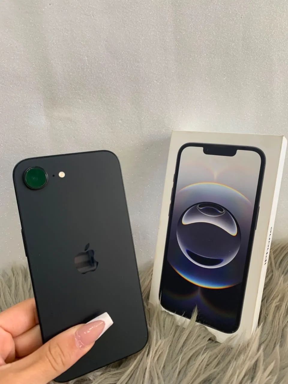 ?*IPHONE 16E 256GB* ?PRETO  ?92% ?R$3200