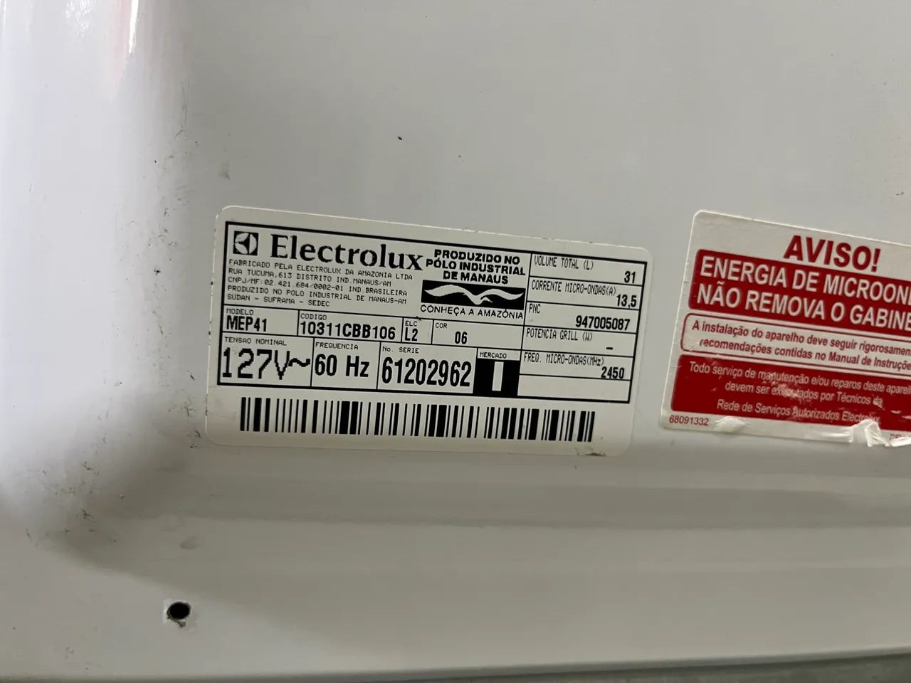 Microondas Electrolux Branco  - Foto 2
