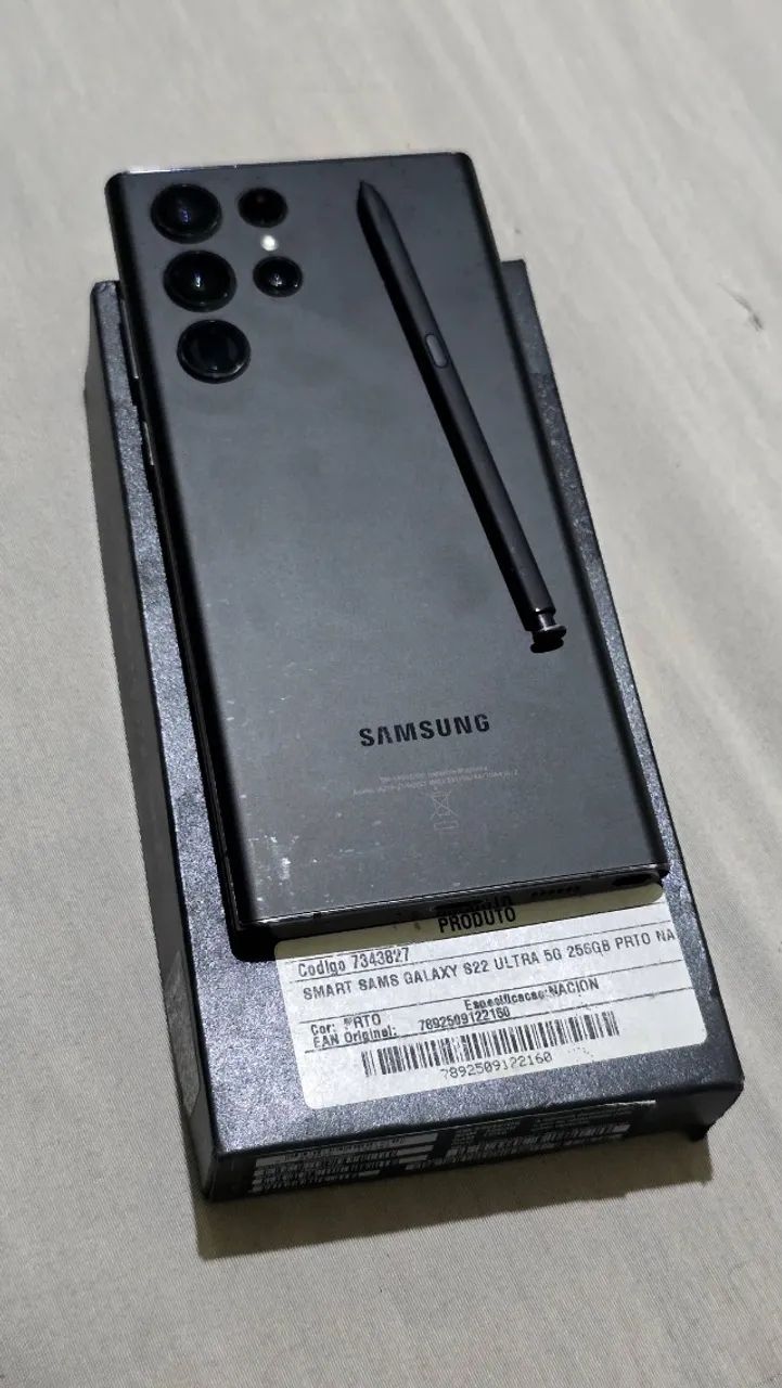 Samsung  S22 Ultra 256gb Preto - Foto 3