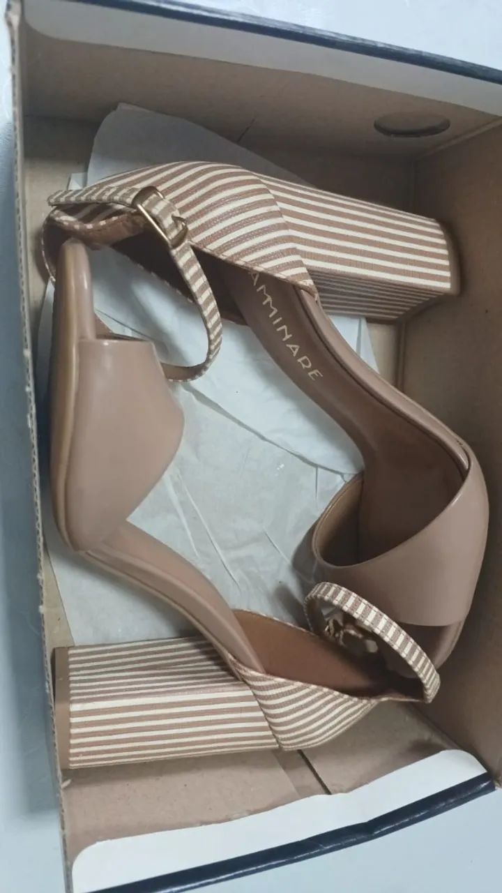 Sandália Camminare Nude - Foto 2