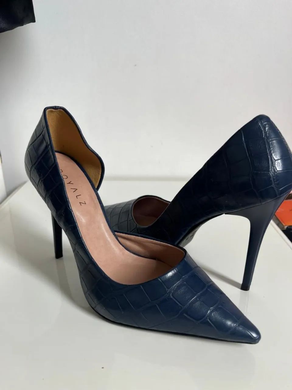 Scarpin Azul Marinho 35