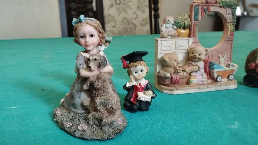 Antigos e charmosos bibelôs decorativos e colecionáveis - Foto 5