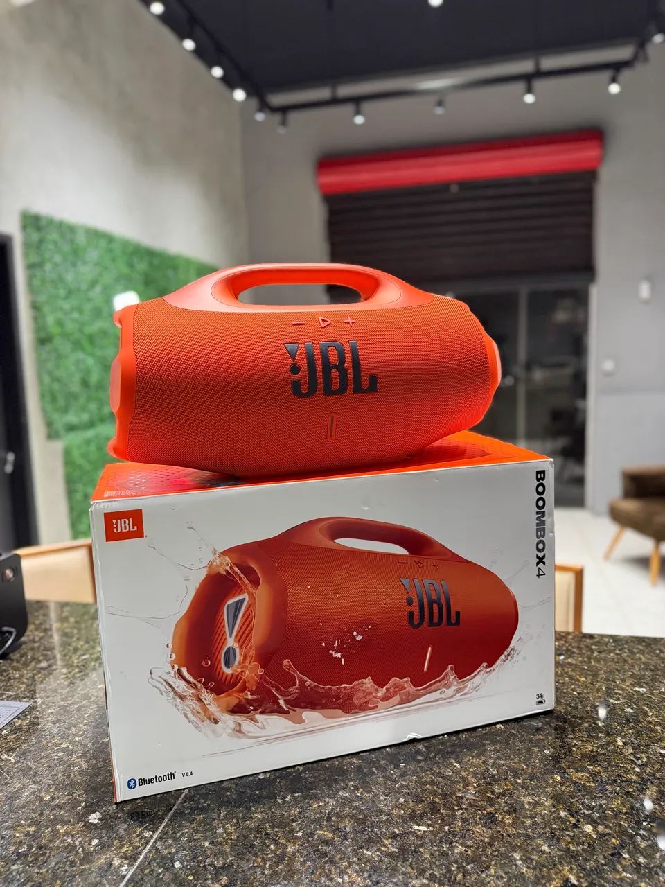 BOOMBOX 4 Laranja Nova