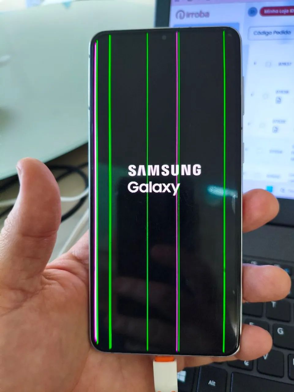 S21 Plus Prata Samsung