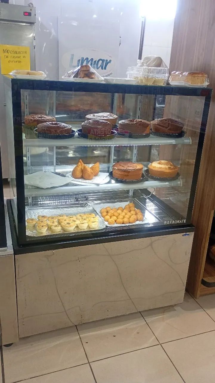 BALCAO EXPOSITOR DE SALGADOS - QUENTE 