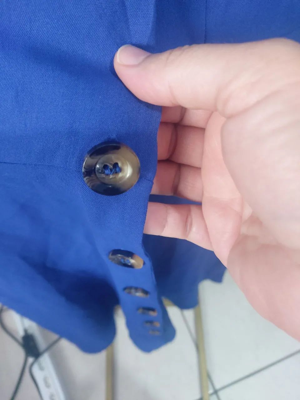 Vestido midi azul royal - Foto 2