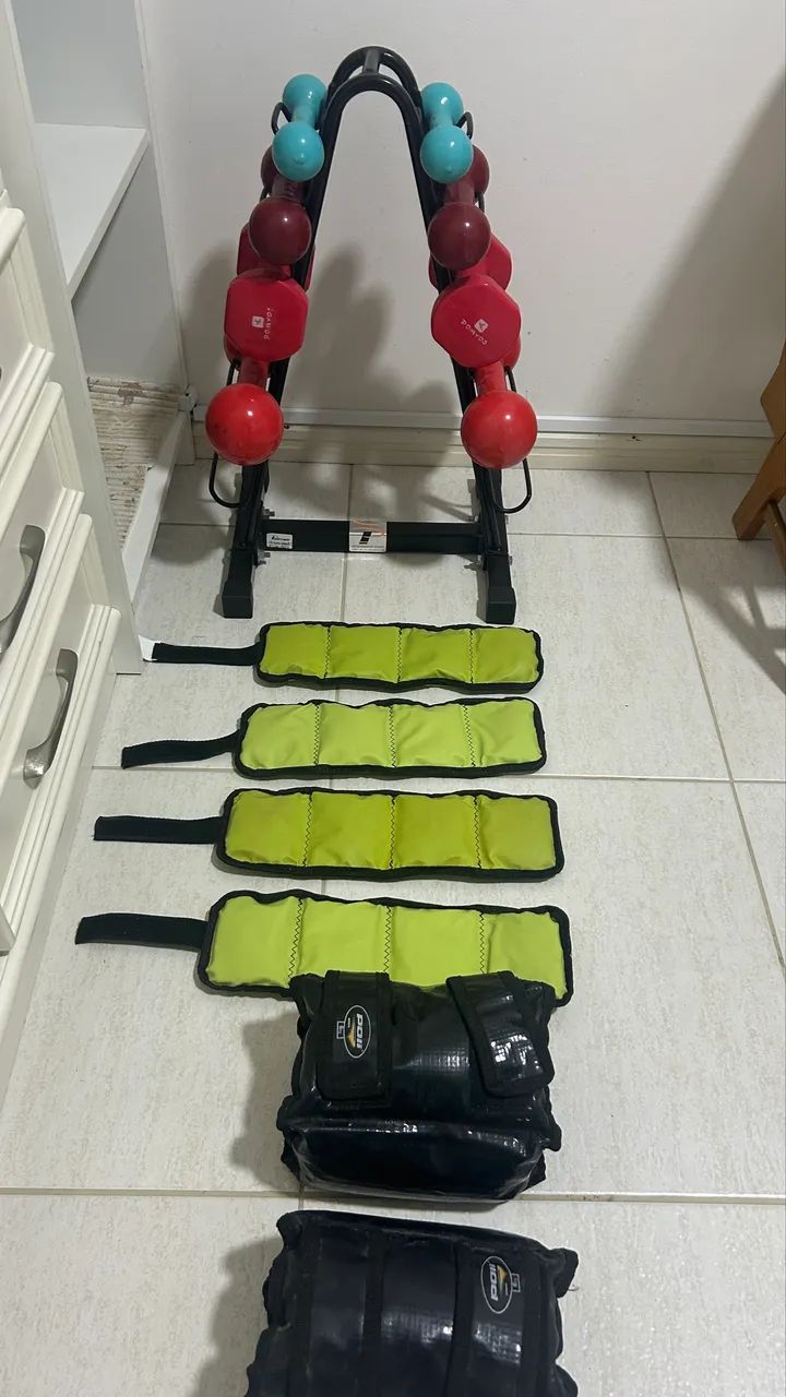 Halteres e tornozeleiras - Foto 2