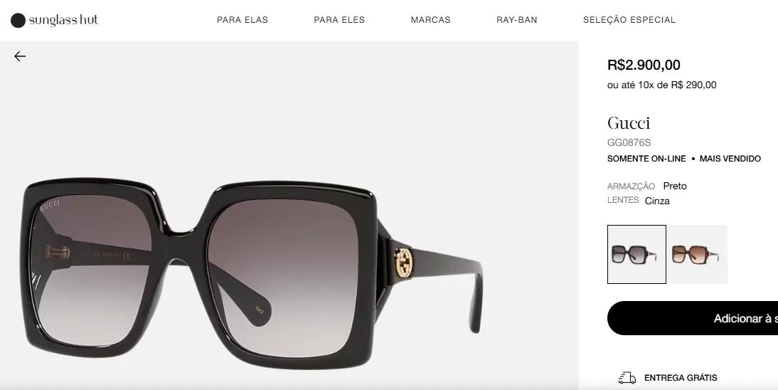 Óculos Gucci - Foto 4