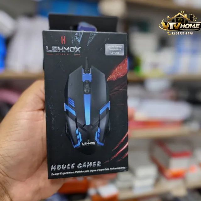 Mouse Gamer Com Fio + Entrega Grátis