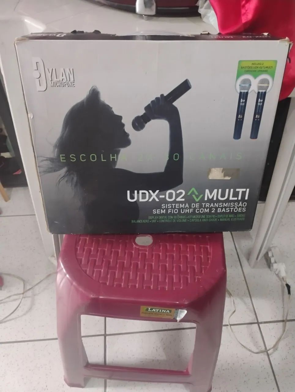 Microfone sem fio Dylan 