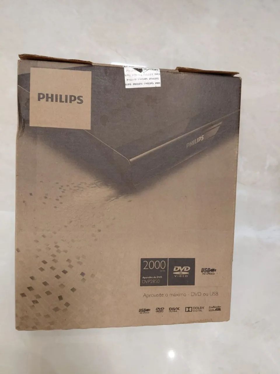 Aparelho de DVD Philips DVP2850 LACRADO DE FÁBRICA