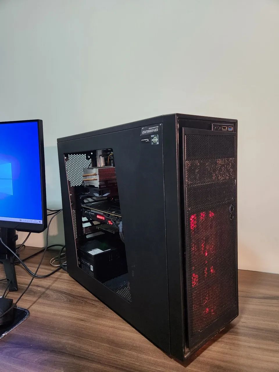 PC Gamer - Ryzen 5 1600X + GTX 1060 6GB + 16GB RAM + SSD 256GB +