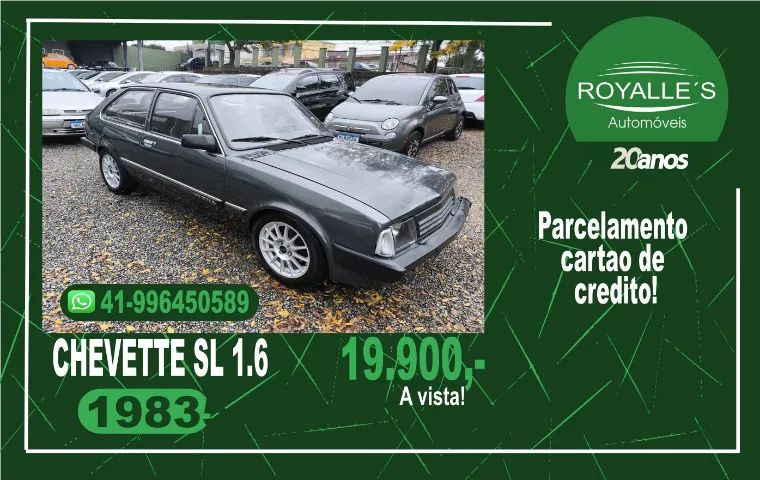 Chevrolet Chevette L / SL / Sl/e / DL / SE 1.6 1993