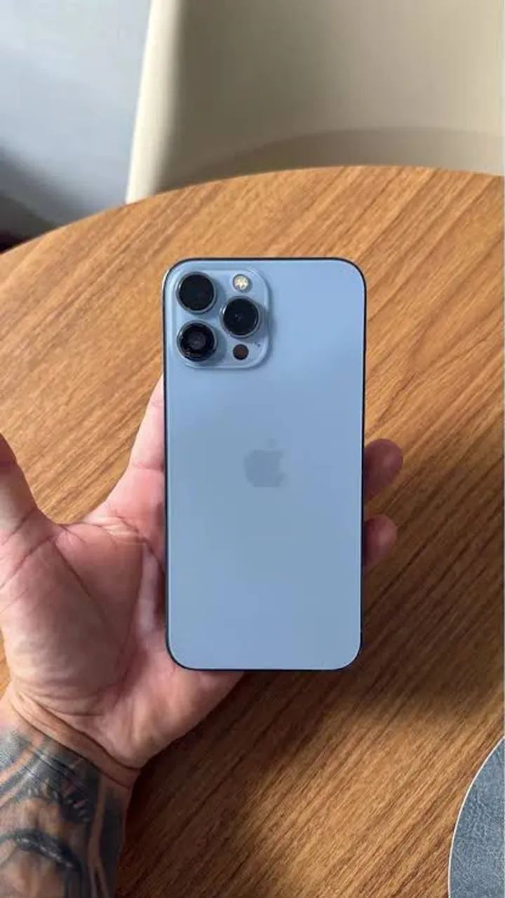 iPhone 13 Pro Max - 128 GB azul sierra - Foto 2