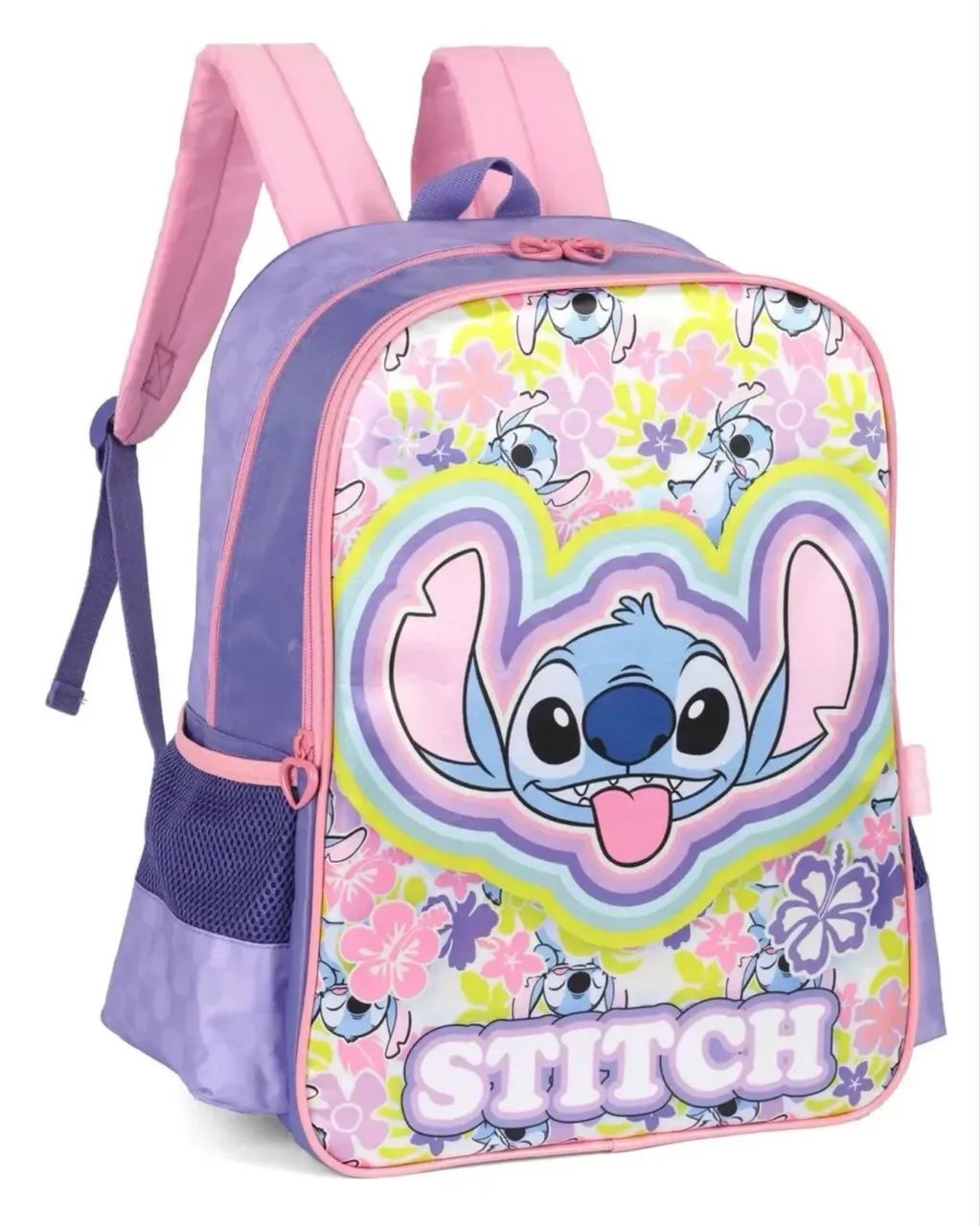 Mochila do Stitch  com lancheira  - Foto 2