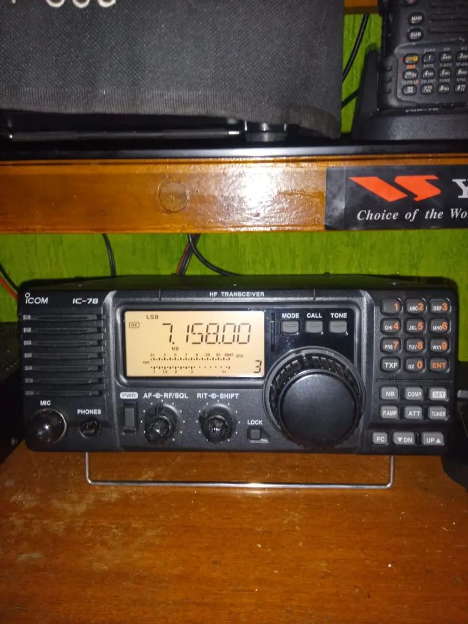 Rádio ICOM IC 78 zerado
