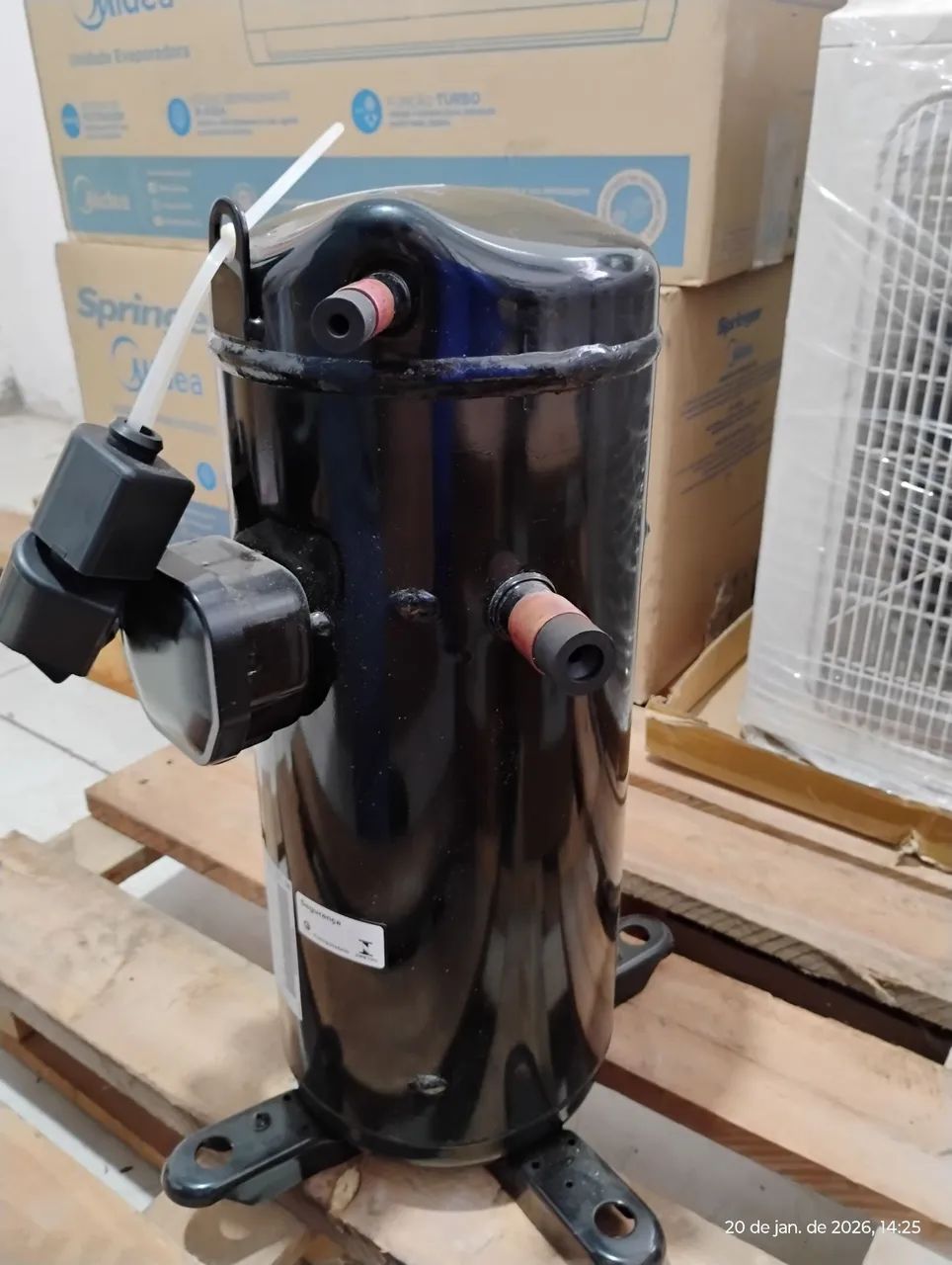 COMPRESSOR SCROLL PANASONIC C-SB371H6A R22 220v - Foto 5