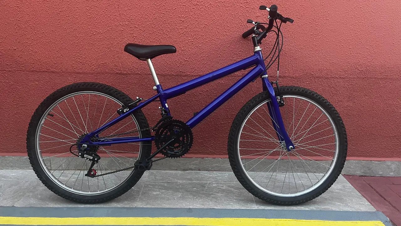 Bike Aro 24 Masculina - Conservada, Leve e Resistente - Foto 5