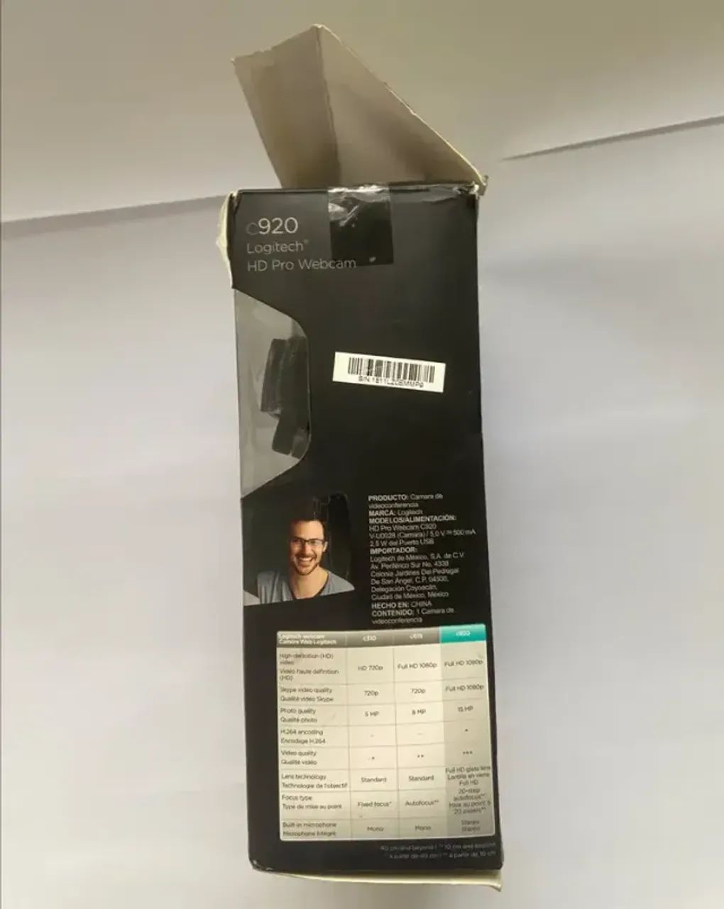 Webcam c920 Logitech Full HD - NOVA - Foto 3