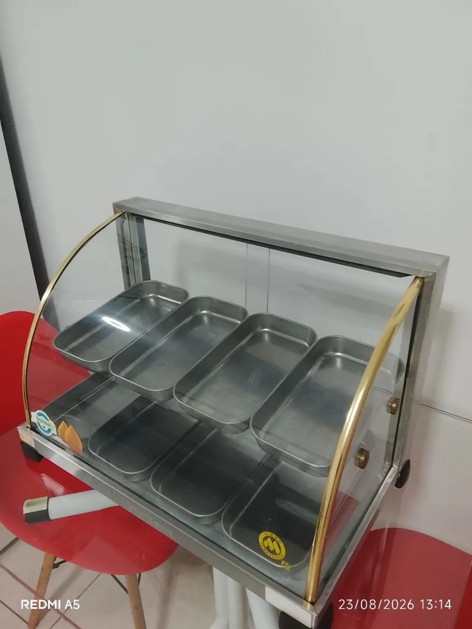 Estufa para salgados 8 bandejas  - Foto 2