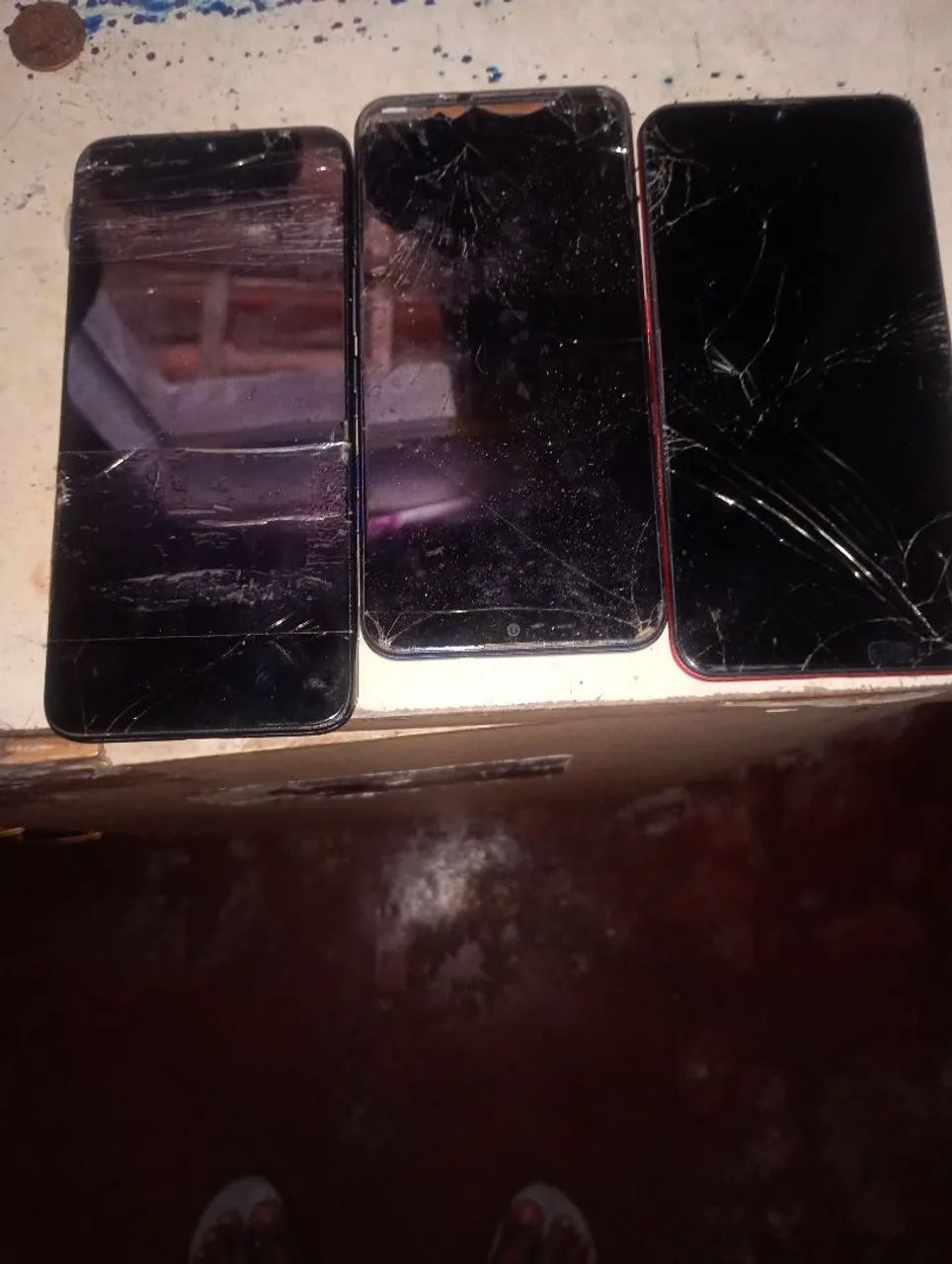 Celulares retiradas de peças 