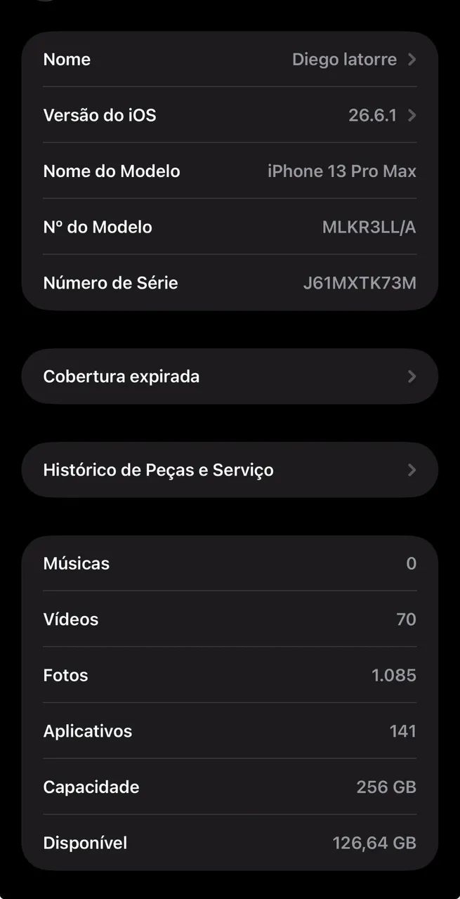 iPhone pro Max 256/ com caixa praticamente novo e sem detalhes! - Foto 3