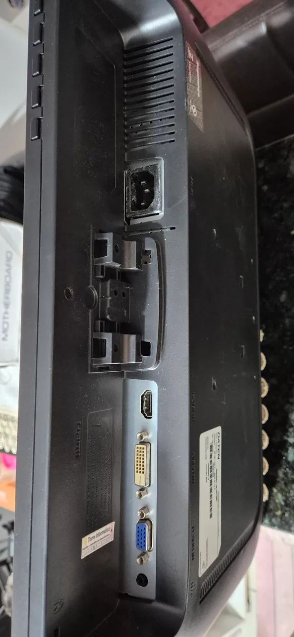 Monitor Daten 22 Polegadas Full HD (HDMI e VGA) - Ótimo para Trabalho e Estudo - Foto 2