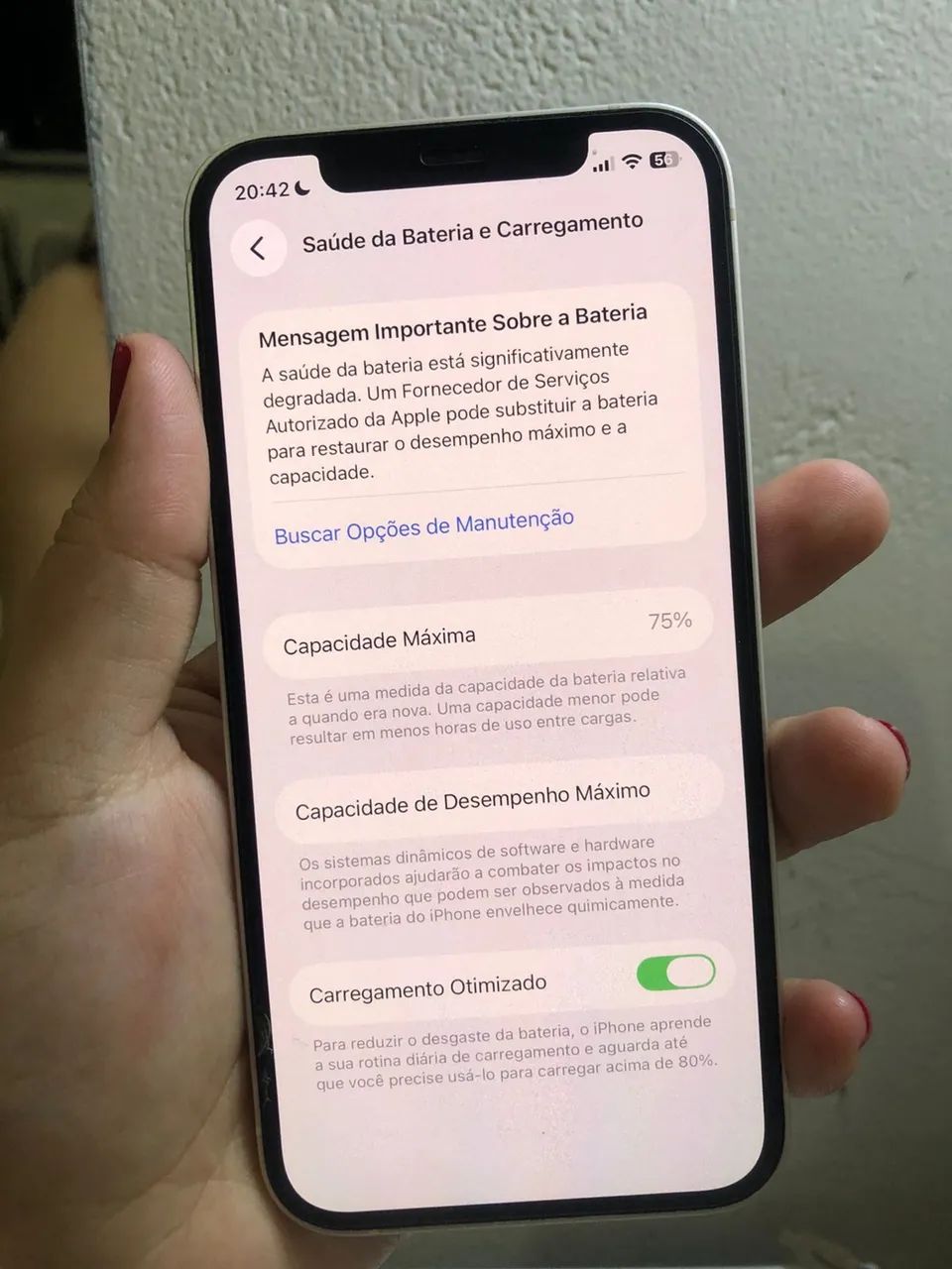 iPhone 12 branco 64GB - Foto 3