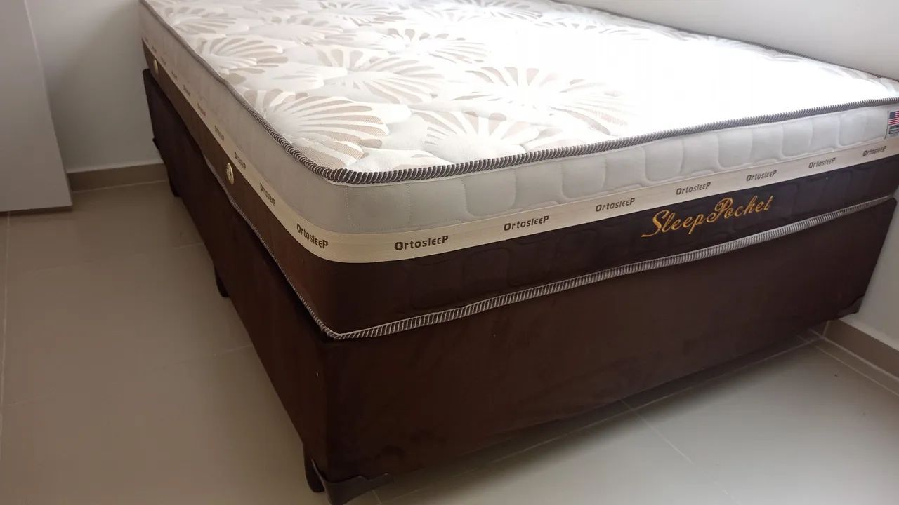 Cama box casal 