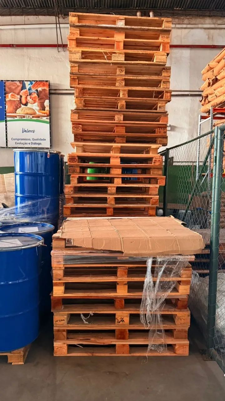 Pallets em bom estado - Usados