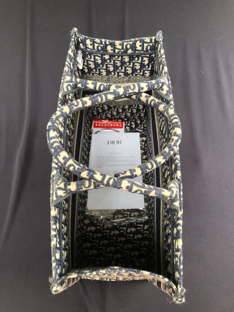 Bolsa Christian Dior azul - Foto 3