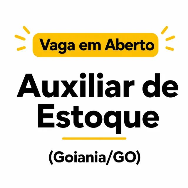 Auxiliar de Estoque 