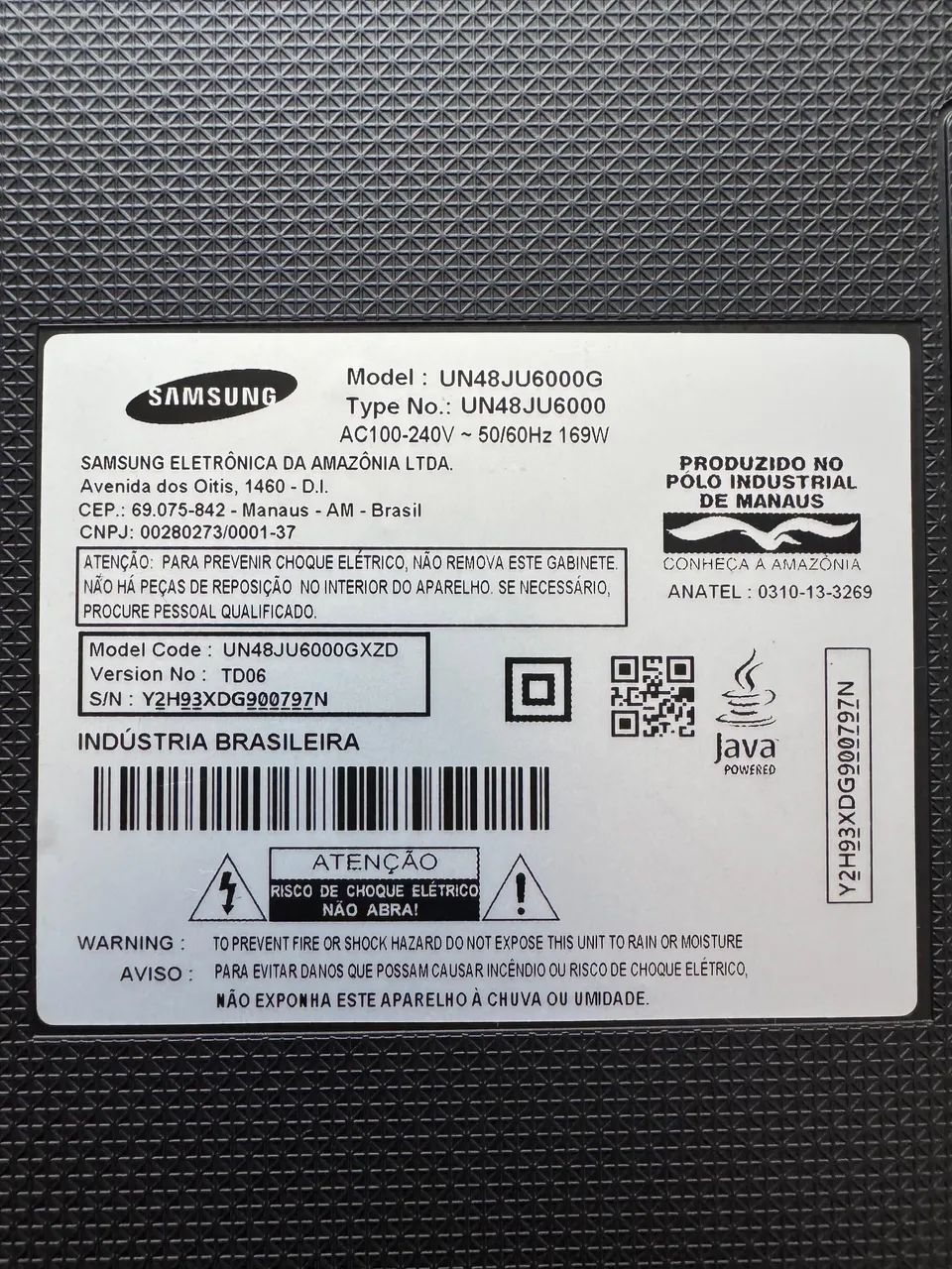 TV Samsung 48 4K UHD JU6000 - Perfeito Estado - Foto 5