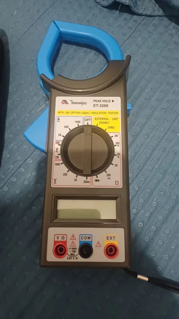 Alicate amperimetro minipa - Foto 2
