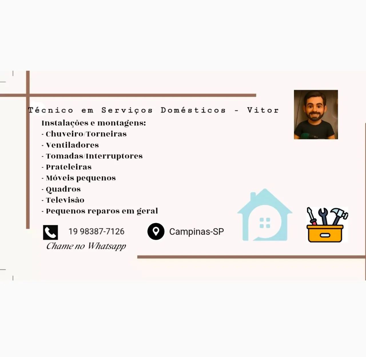 Tecnico em Serviços Gerais - marido de aluguel