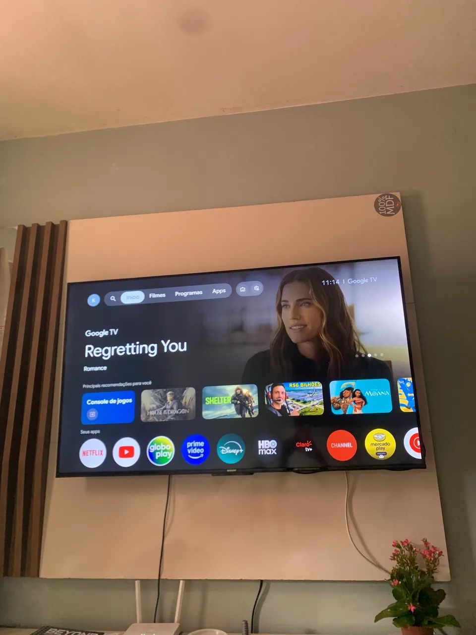 Tv Smart Semp com Google tv nova  - Foto 5