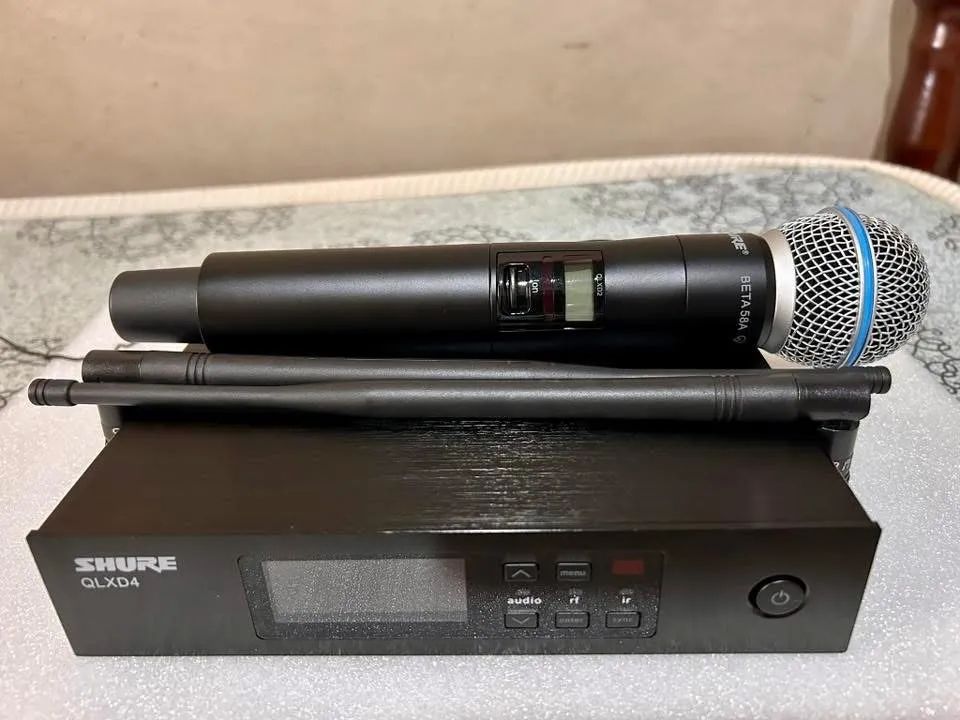 Microfone sem fio qlxd4 longo alcance Shure  - Foto 4