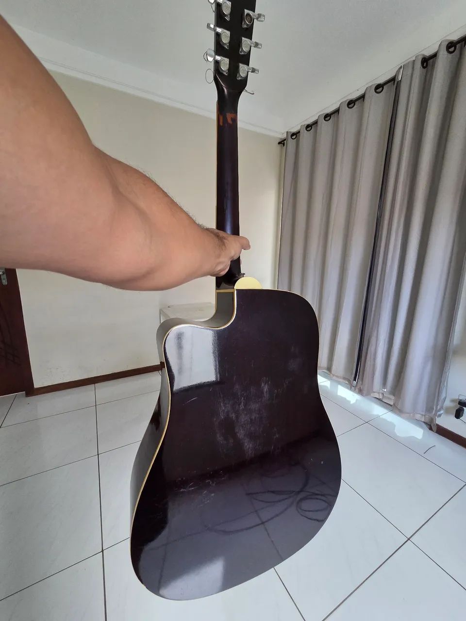 Violão Elétrico Aço (Usado)  - Foto 5