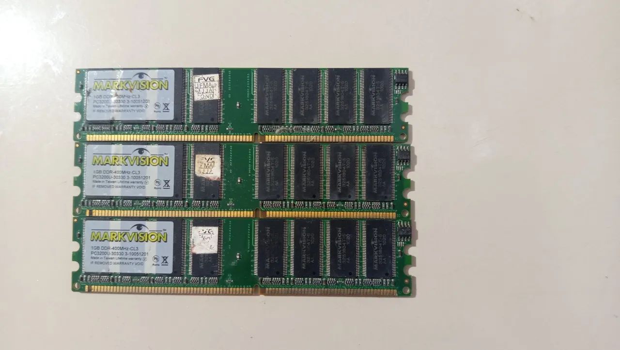 Memória RAM Markvision 1GB DDR1 400MHz PC3200 - Foto 3