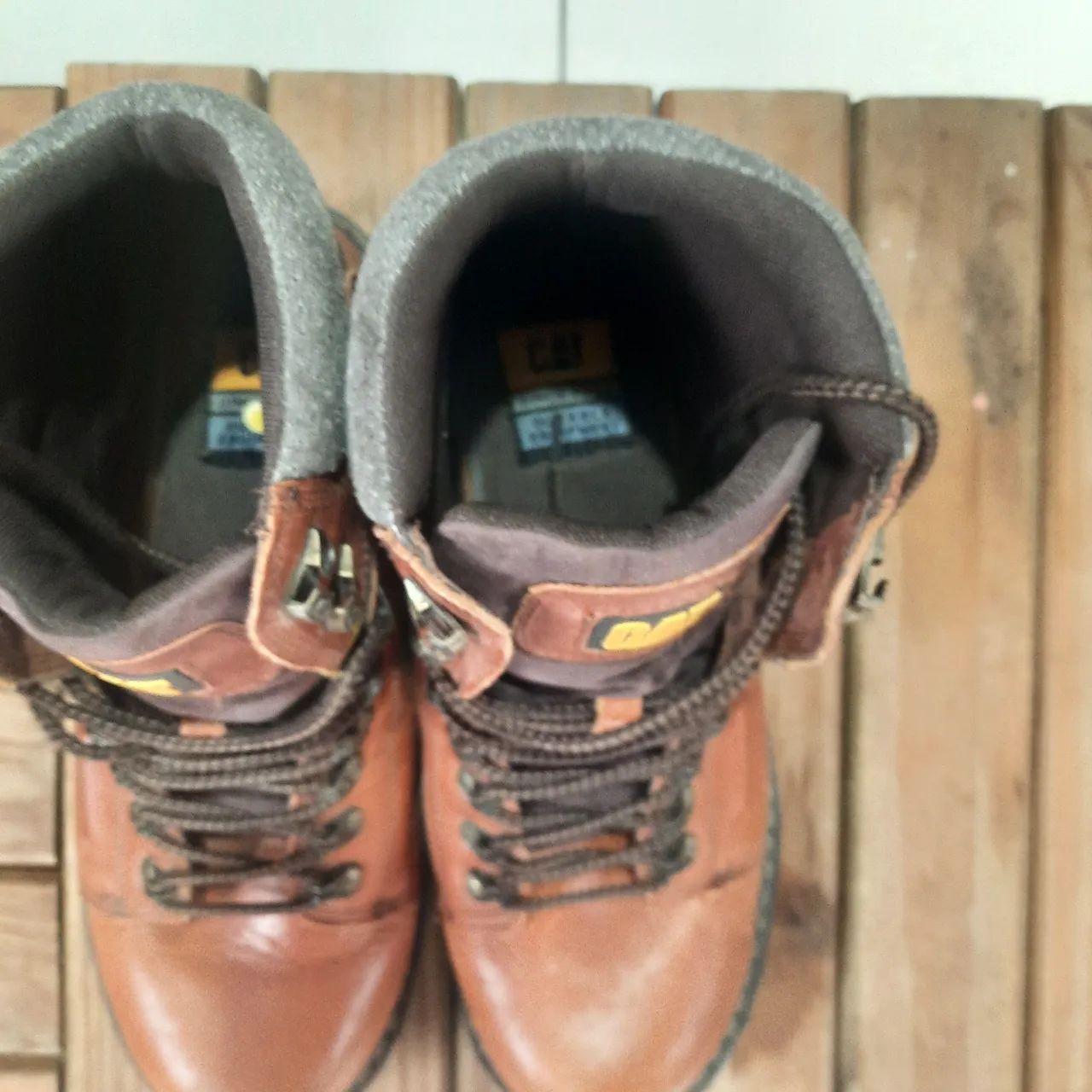 Bota caterpillar original de couro  - Foto 3