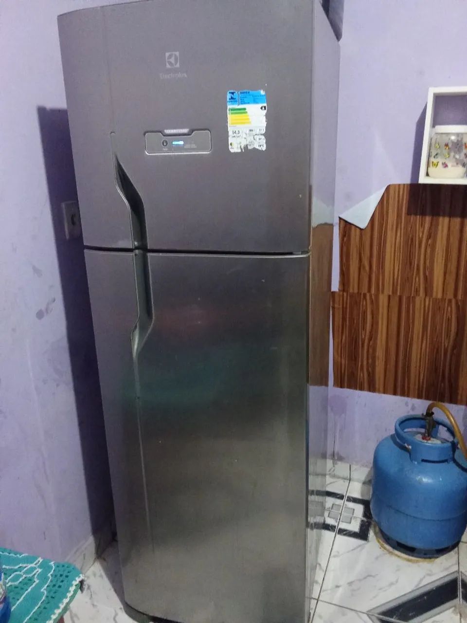 Geladeira inox