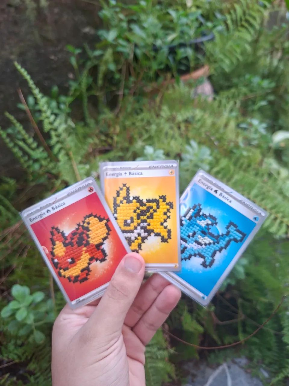 Cartas bordadas de Pokemon  - Foto 3