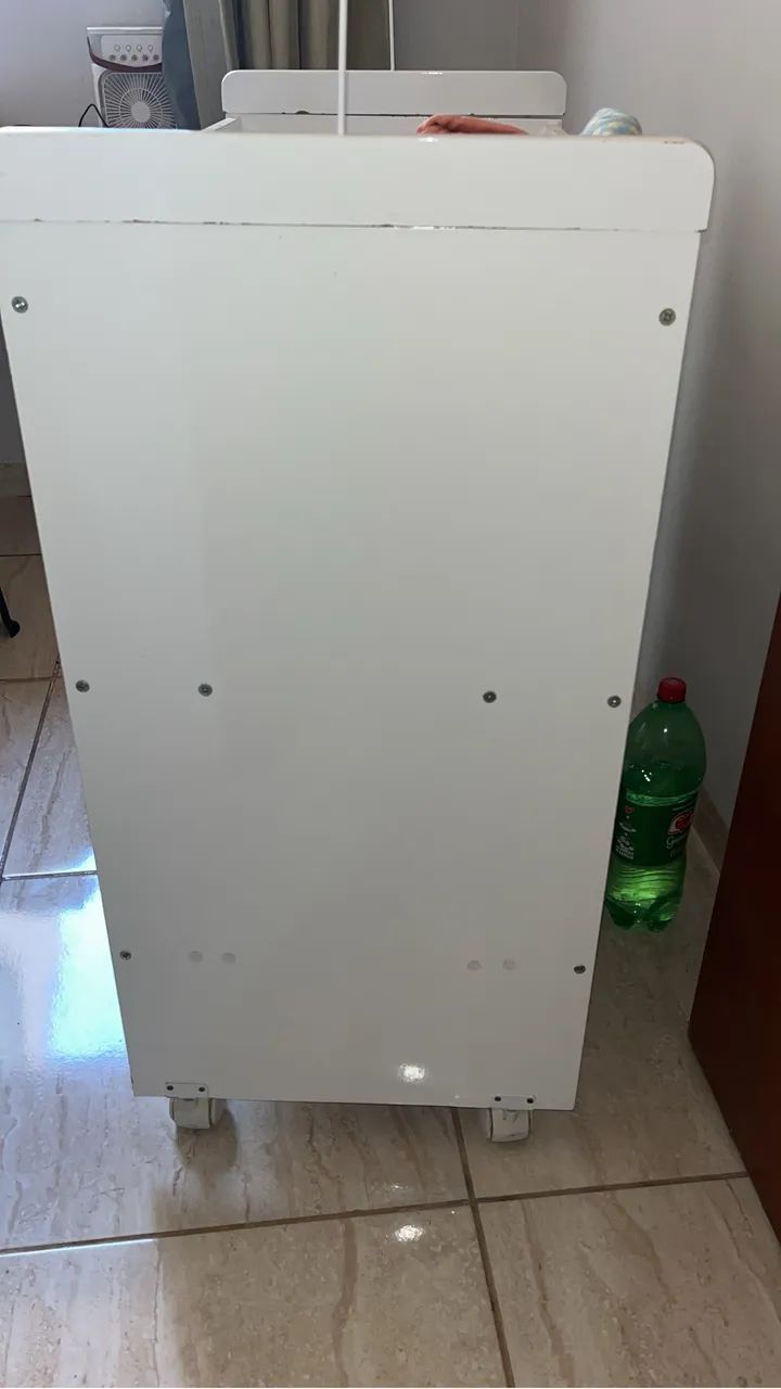 Mini berço branco com colchão perfeito  - Foto 4