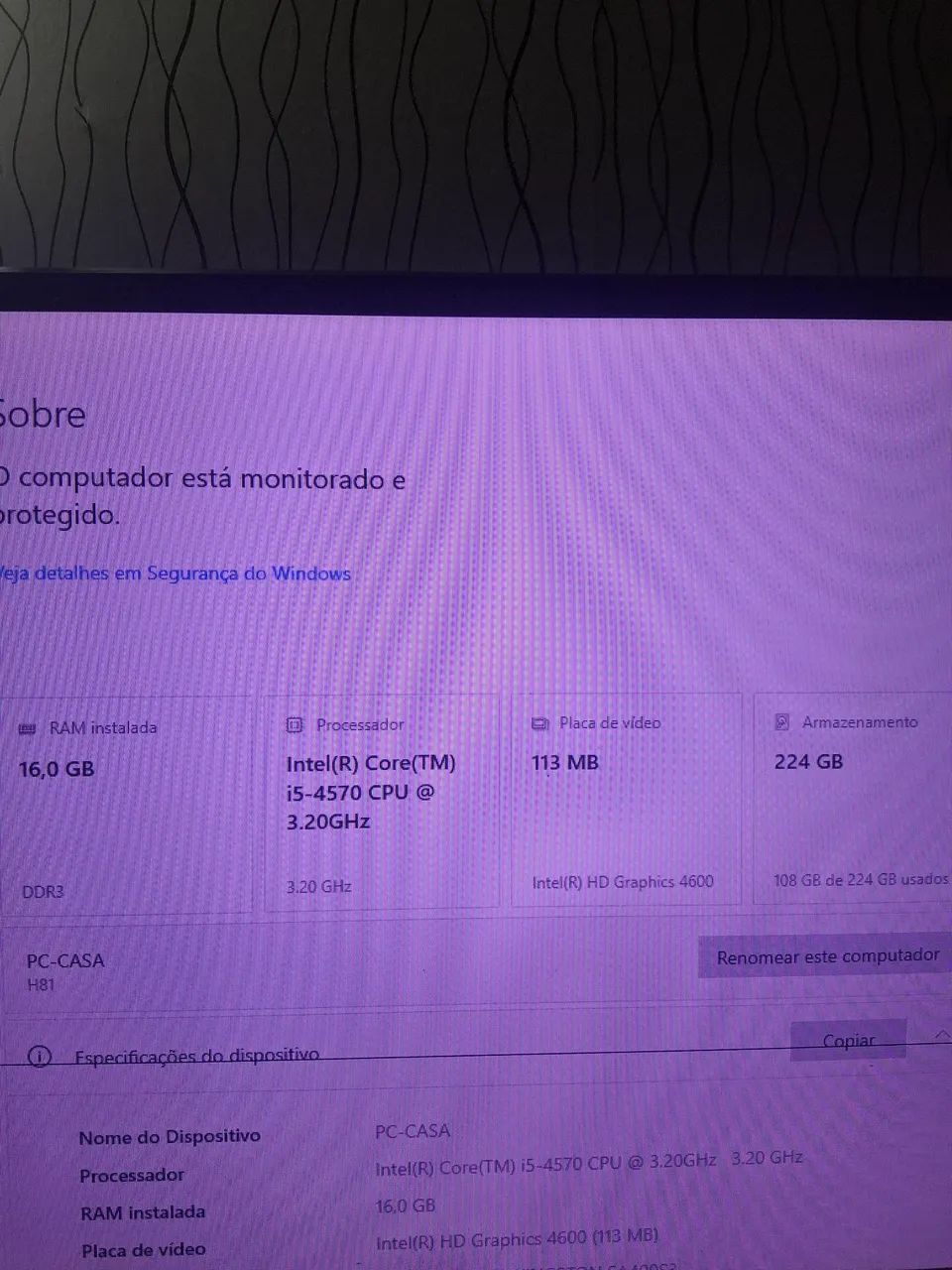 Cpu i5 16 gb ram ssd 240gb pronto para usar - Foto 3