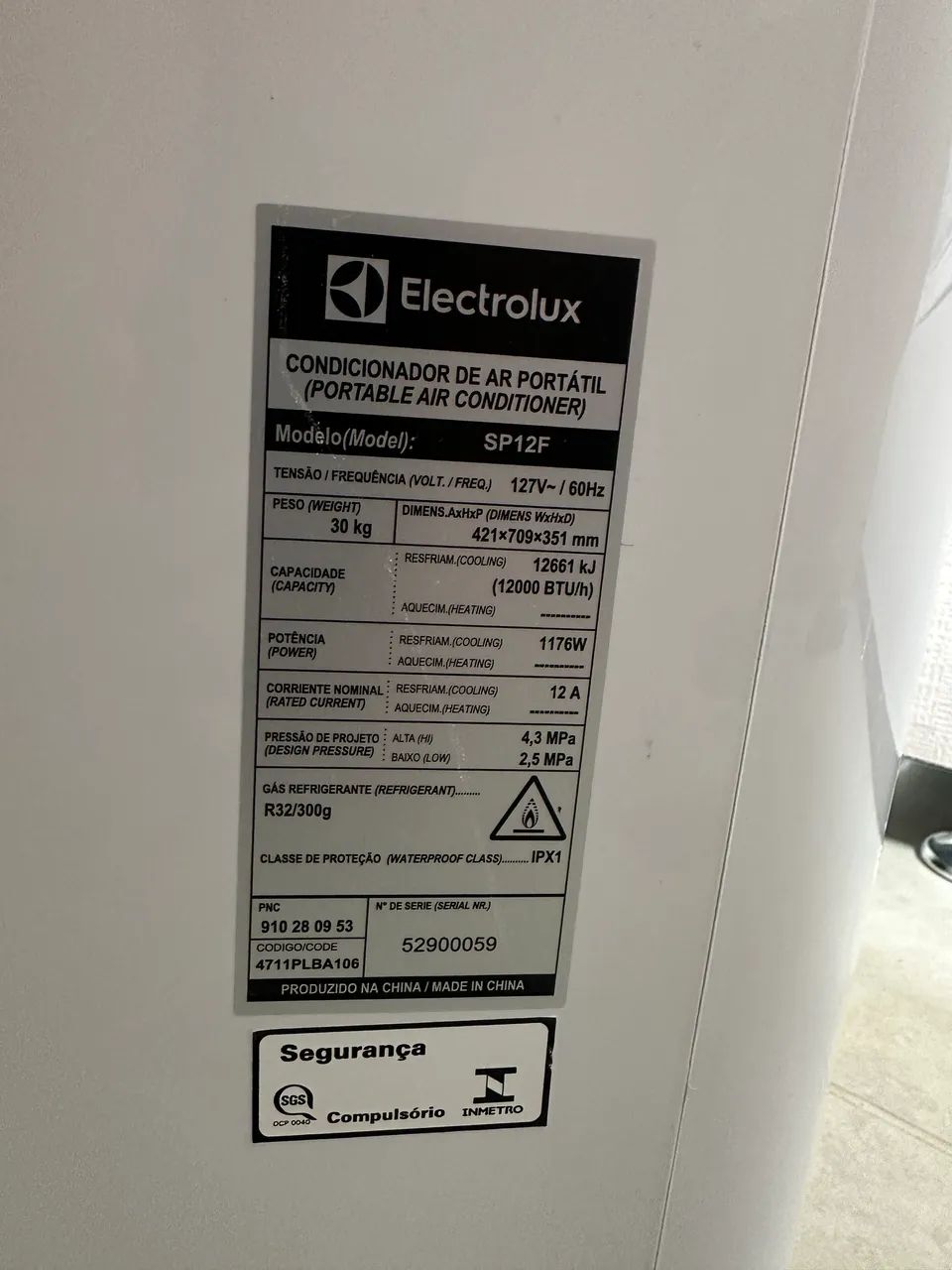 AR CONDICIONADO PORTÁTIL ELECTROLUX  - Foto 2