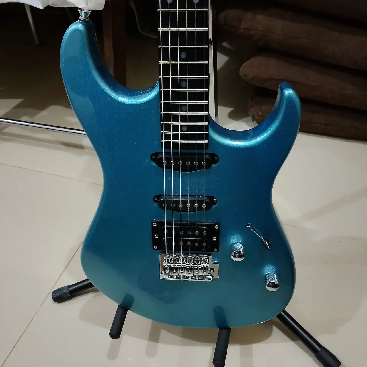 Guitarra Tagima Tg 510 - azul metálico 