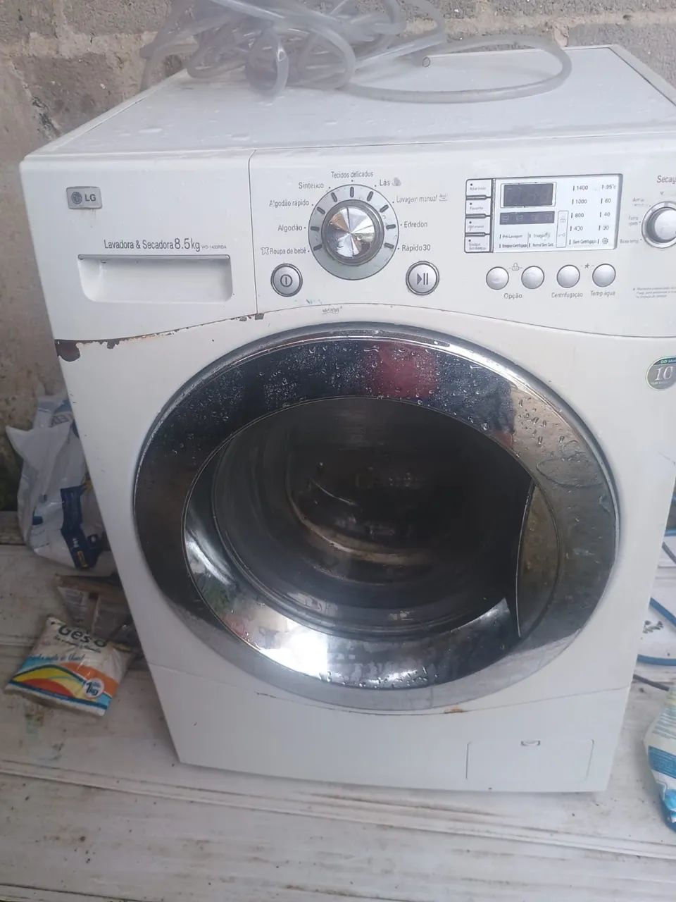 Máquina lava e seca (com defeito) - Foto 3