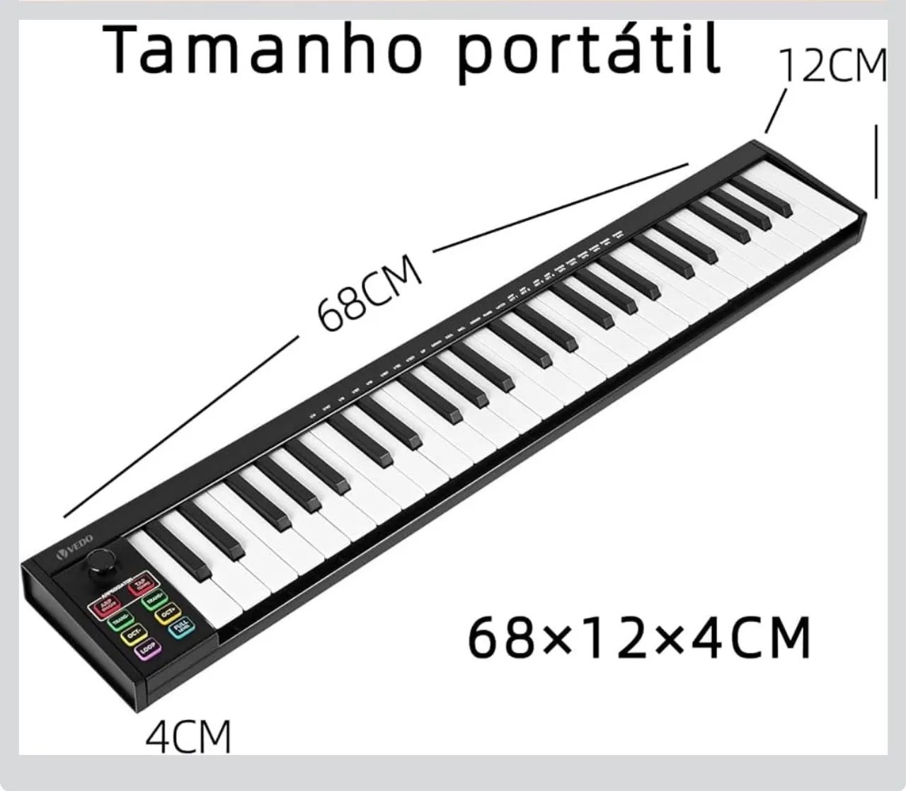 Teclado controlador Midi 49 teclas  - Foto 5